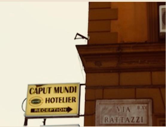 ホテル Caput Mundi ローマ エクステリア 写真